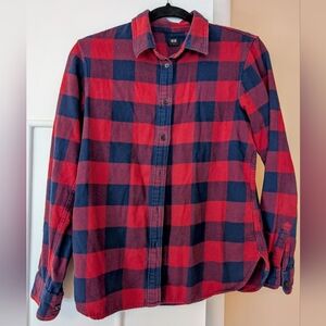 Uniqlo Buffalo Check Flannel
